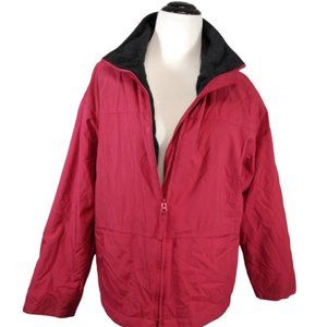 LONDON FOG men Red Jacket Coat Size M